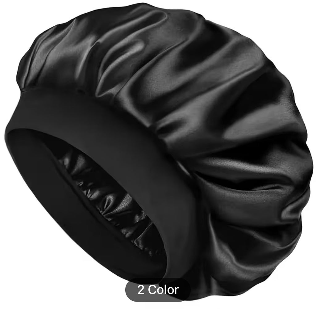 Silk Hair Bonnet - Nighttime Hair Protection