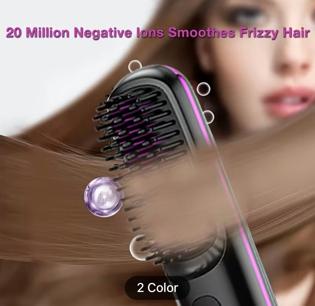 Portable Wireless Hair Straightener - USB Rechargeable
