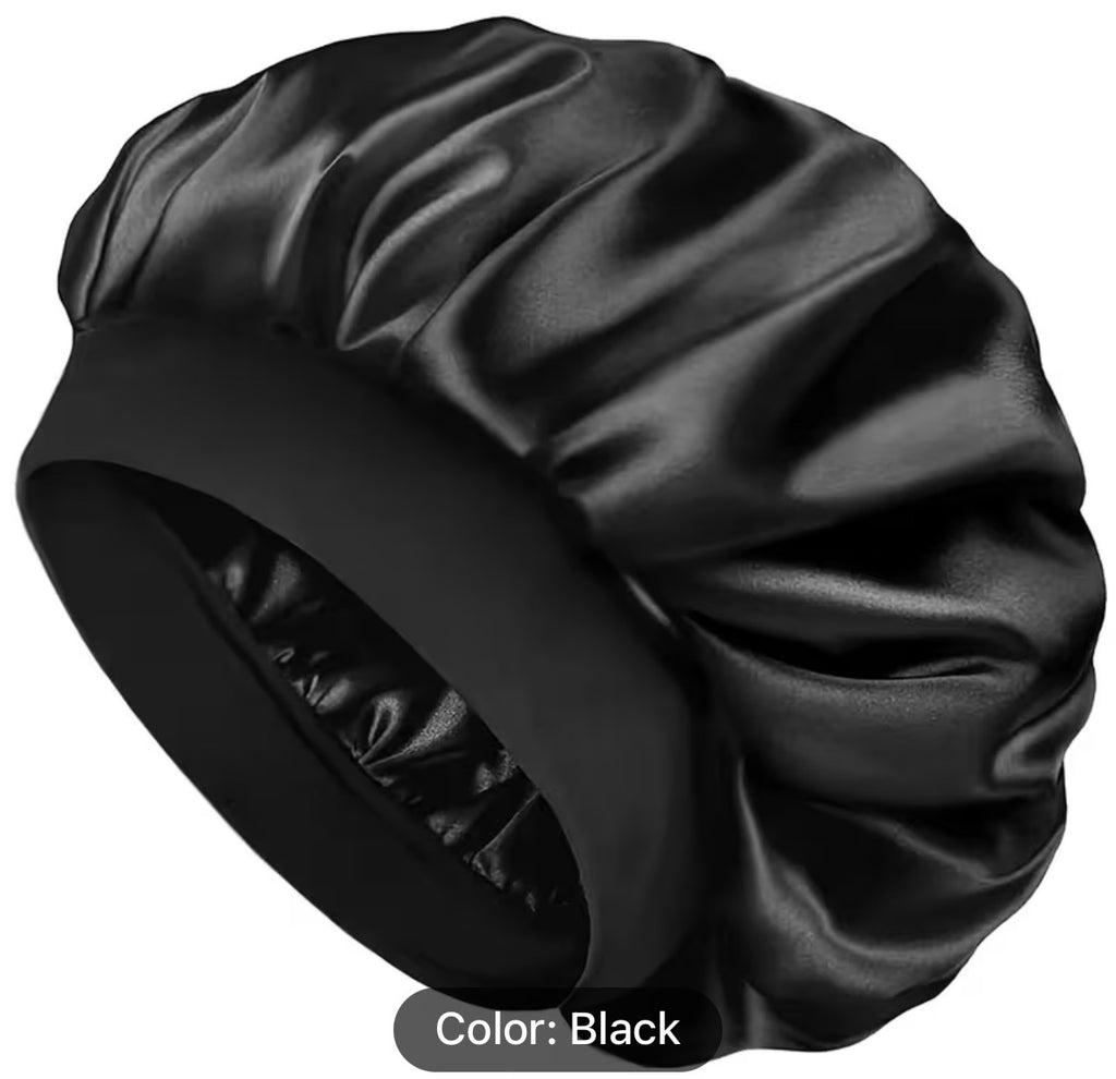 Silk Hair Bonnet - Nighttime Hair Protection
