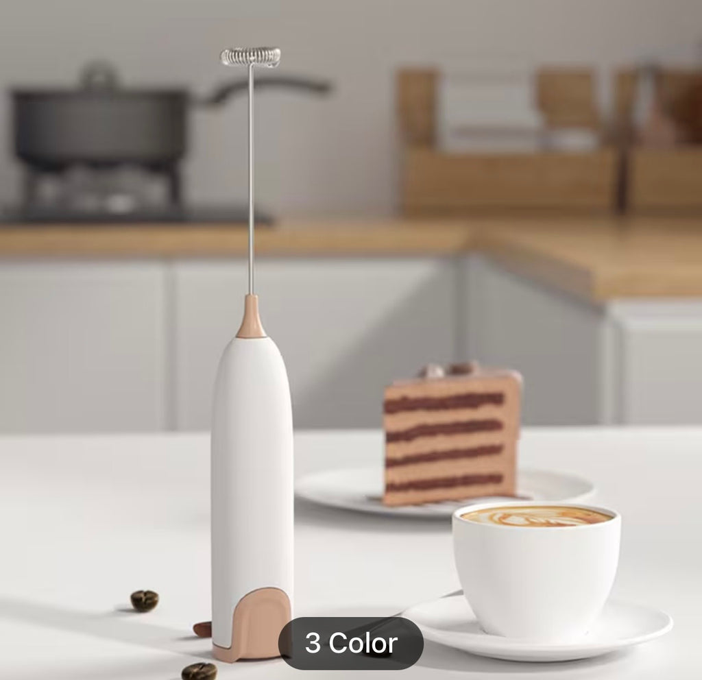 Electric Milk Frother - Barista-Style Foam Maker