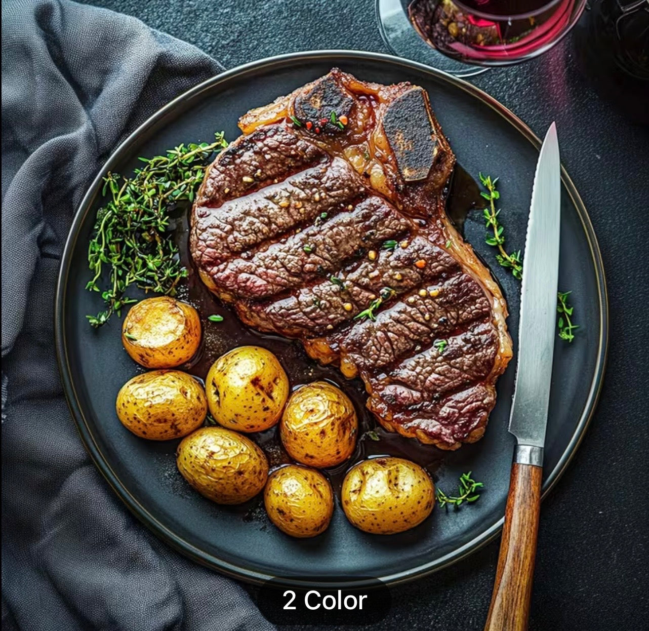 Large 8.5QT Air Fryer - Smart Touch Screen with 8 Presets