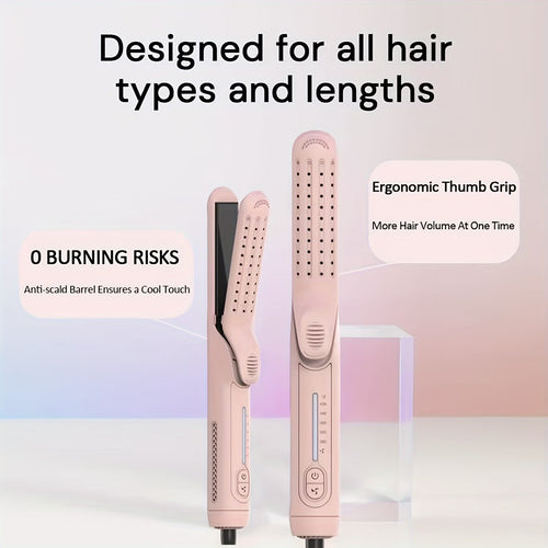 360° Airflow Curling Iron - Dual-Purpose Ceramic Styler