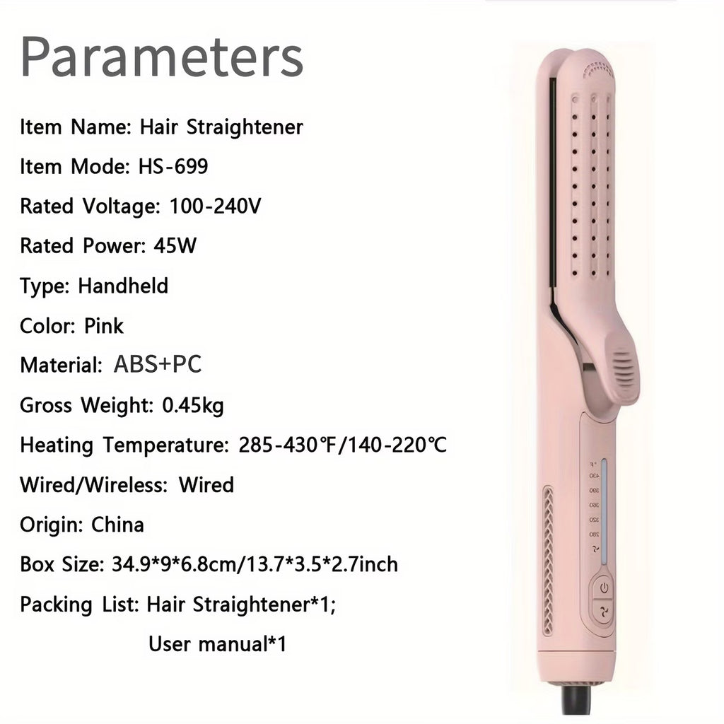 360° Airflow Curling Iron - Dual-Purpose Ceramic Styler
