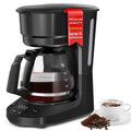 2-in-1 Coffee Maker - K-Cup & 5-Cup Programmable Brewer