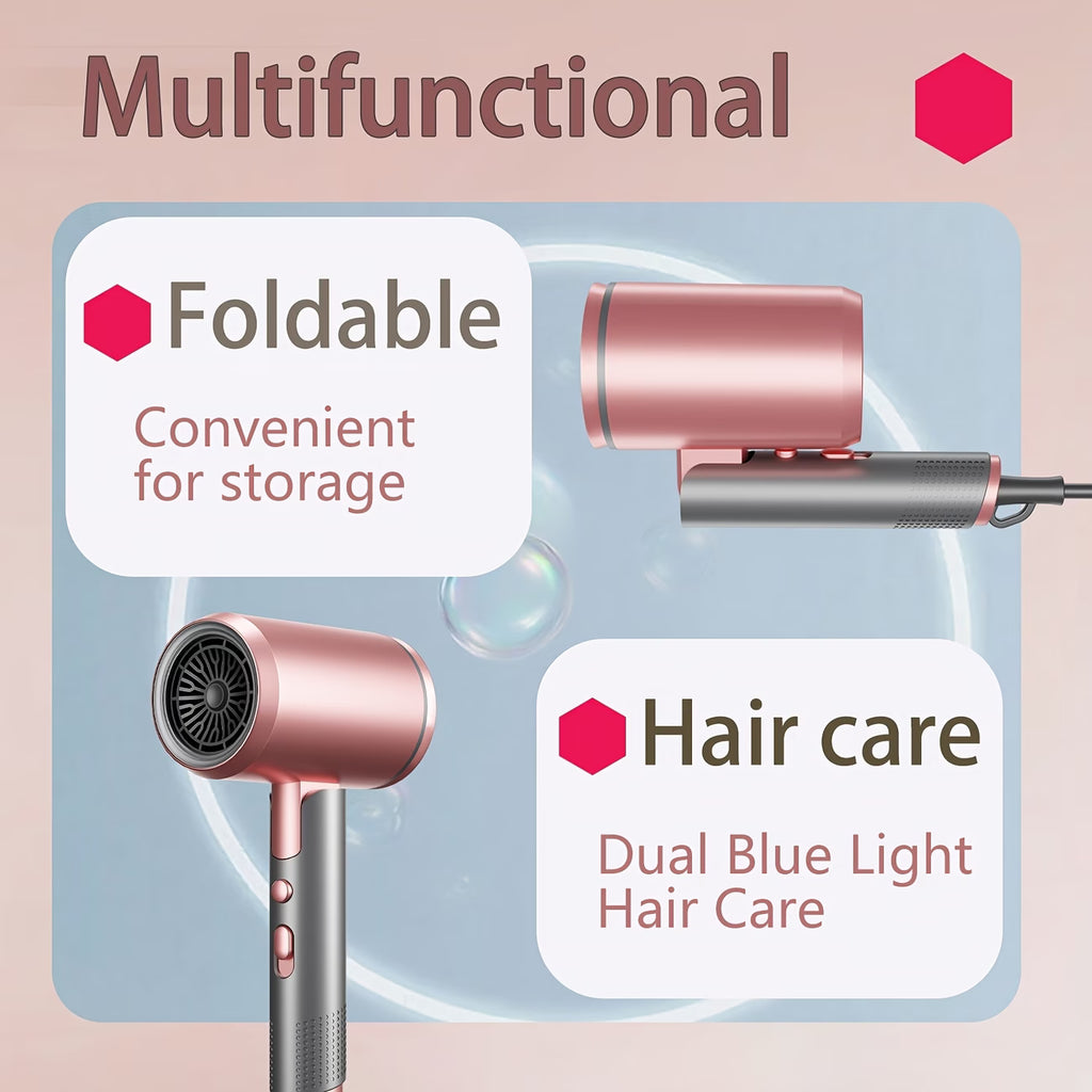 Professional Ionic Hair Dryer - Salon Quality Fast Drying