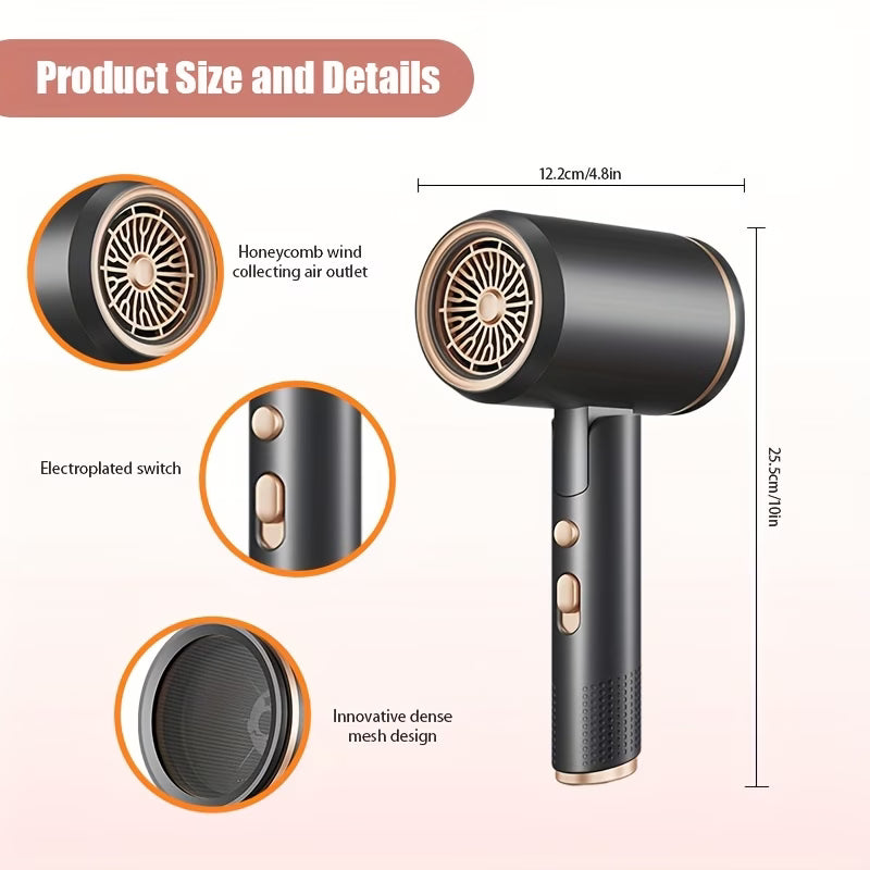Professional Ionic Hair Dryer - Salon Quality Fast Drying