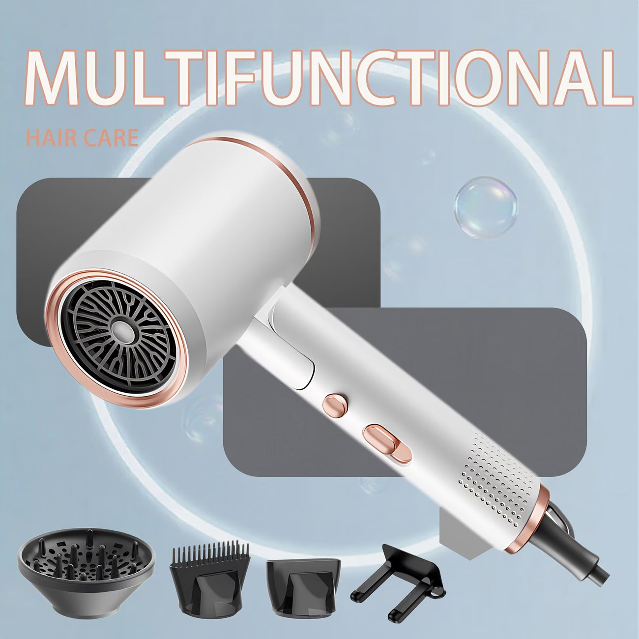Professional Ionic Hair Dryer - Salon Quality Fast Drying