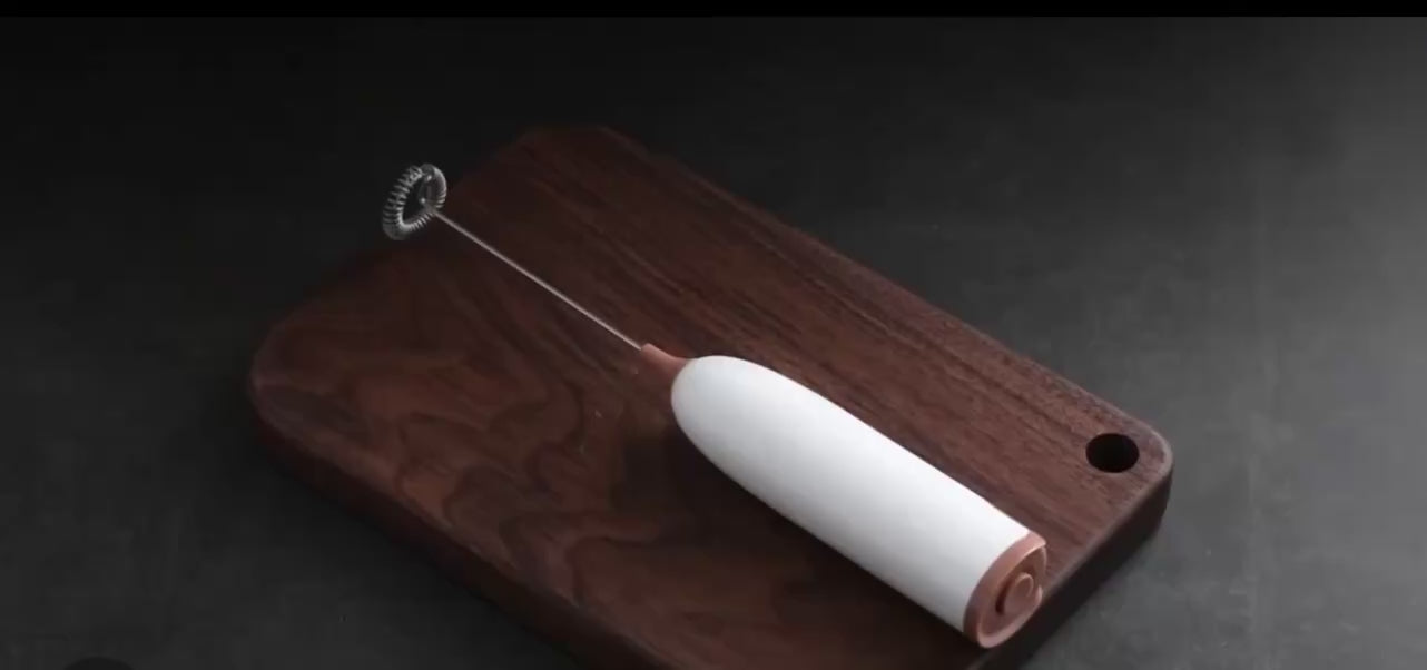 Electric Milk Frother - Barista-Style Foam Maker