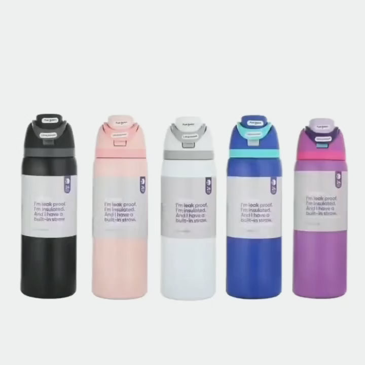 32oz Insulated Tumbler - Double-Wall Vacuum Stainless Steel