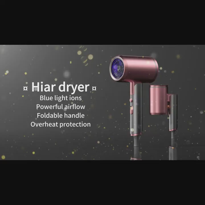 Professional Ionic Hair Dryer - Salon Quality Fast Drying
