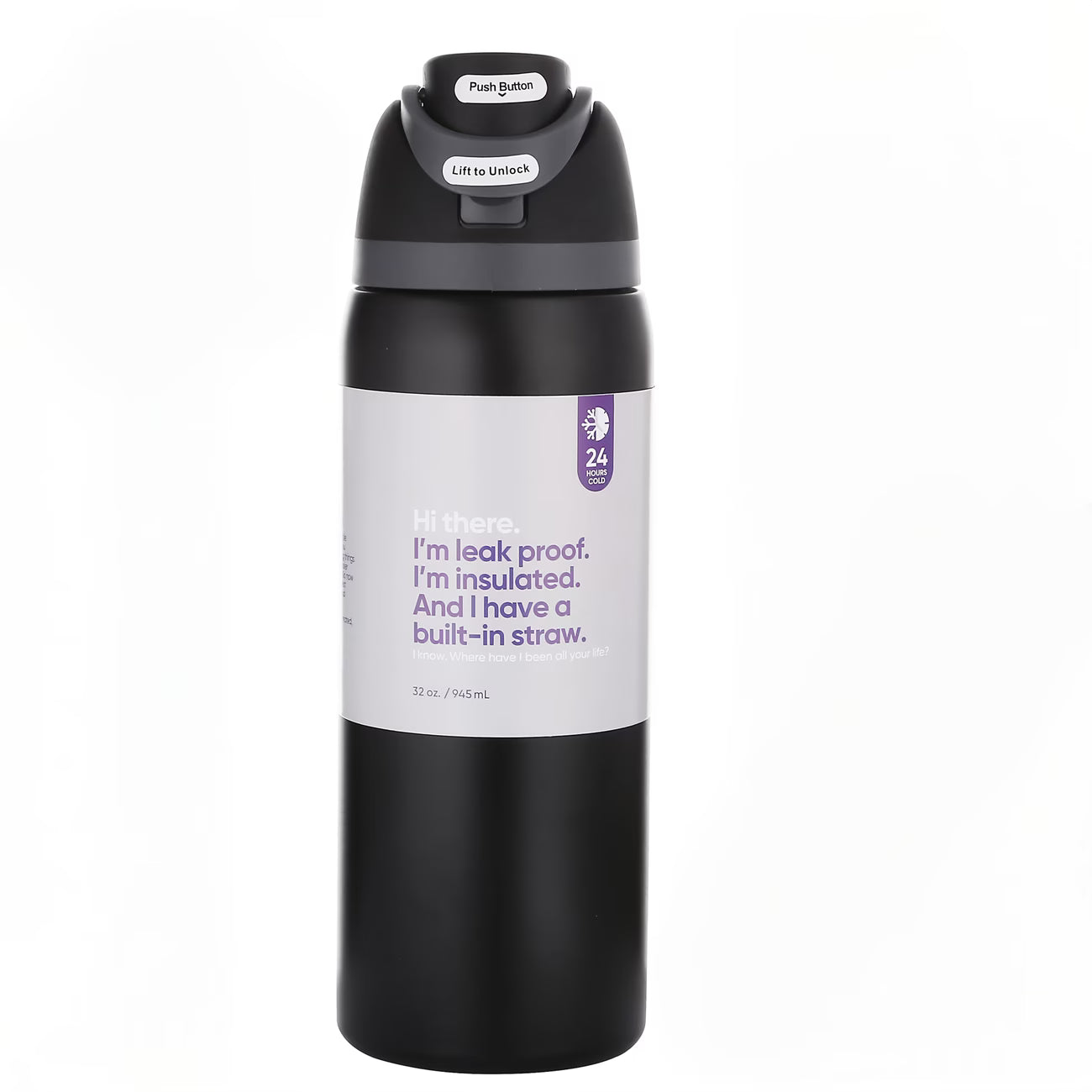 32oz Insulated Tumbler - Double-Wall Vacuum Stainless Steel